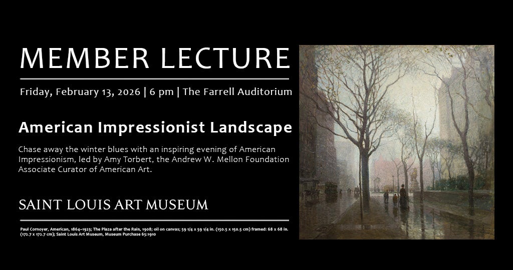 Member Lecture — American Impressionist Landscape
