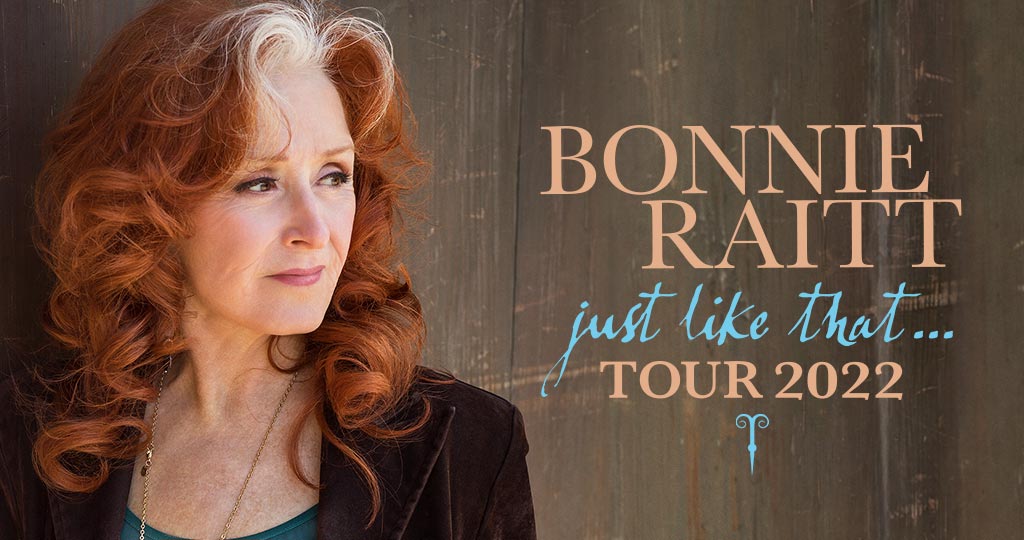 Bonnie Raitt: Just Like That... Tour 2022 Slideshow Thumbnail