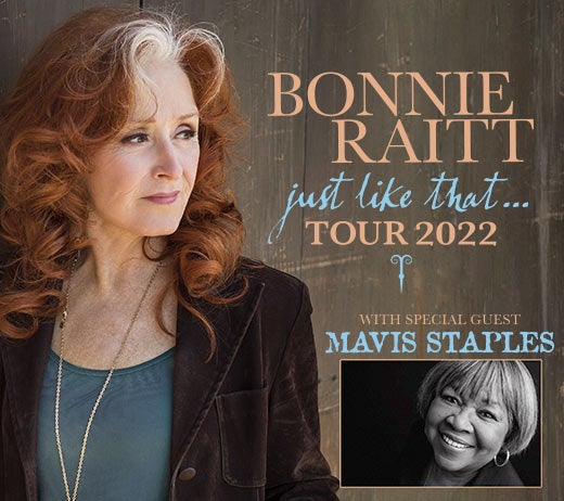 More Info for Bonnie Raitt: Just Like That... Tour 2022