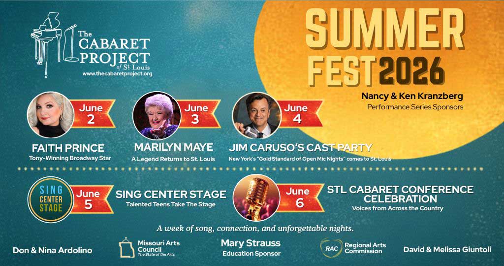 CABARET PROJECT OF ST. LOUIS 2026 SUMMERFEST