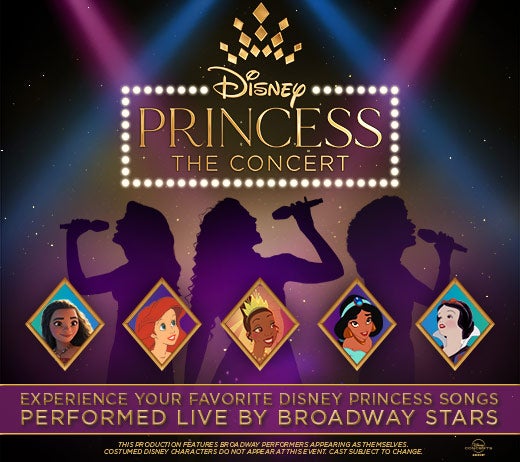 Disney Princess The Concert. Disney Princess Songs performed Live by Broadway Stars