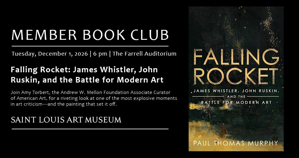 Member Lecture — Falling Rocket: James Whistler, John Ruskin, and the Battle for Modern Art