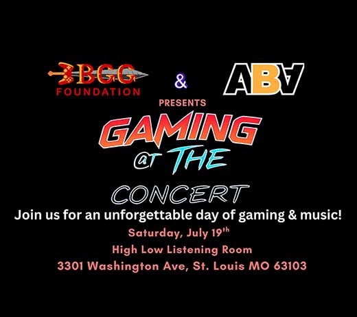 More Info for GAMING @ THE CONCERT