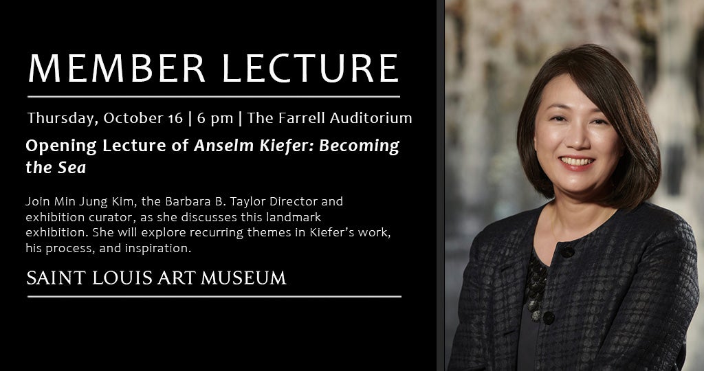 Member Opening Lecture of ANSELM KIEFER: BECOMING THE SEA