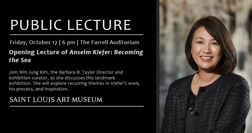 Opening Lecture of ANSELM KIEFER: BECOMING THE SEA