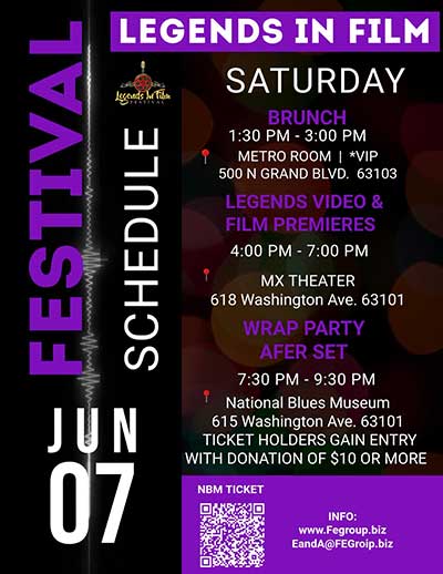 Legends In Film Festival_Saturday Schedule