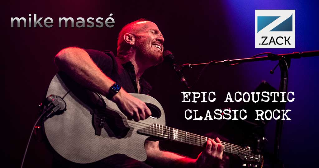 Mike Massé: Epic Acoustic Classic Rock in Concert