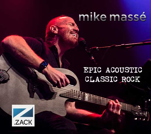 More Info for Mike Massé: Epic Acoustic Classic Rock in Concert