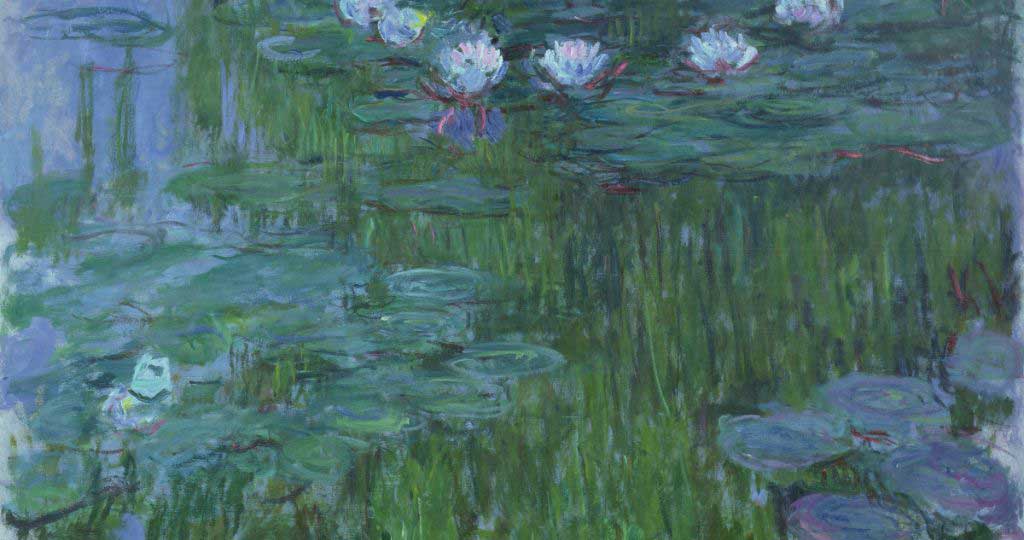 Monet-Mitchell Exhibition Opens At The Fondation Louis Vuitton In Paris