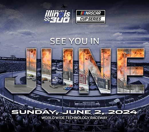 More Info for The NASCAR Cup Series Enjoy Illinois 300 Weekend