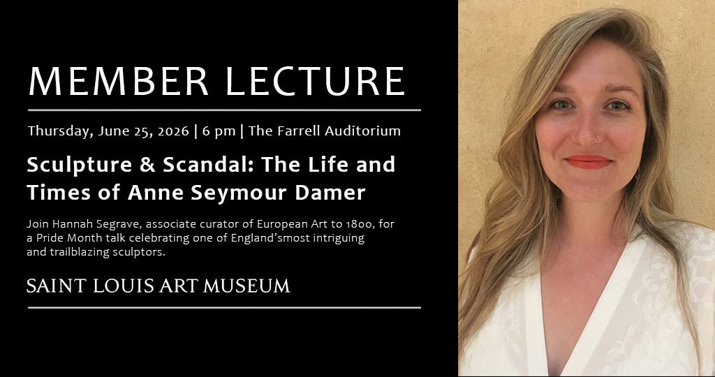 Member Lecture — Sculpture & Scandal: The Life and Times of Anne Seymour Damer