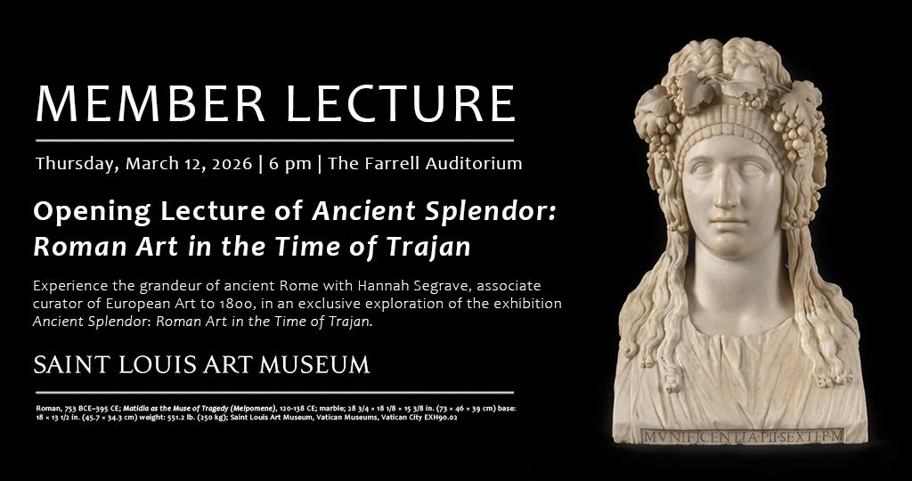 Member Opening Lecture — Ancient Splendor: Roman Art in the Time of Trajan