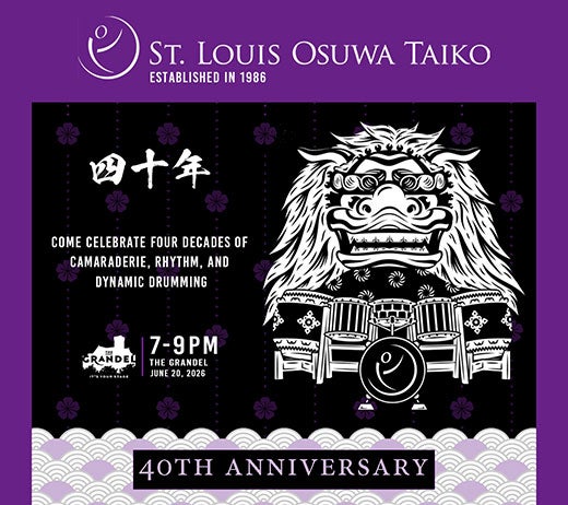 More Info for Yosotose: St. Louis Osuwa Taiko's 40th Anniversary 