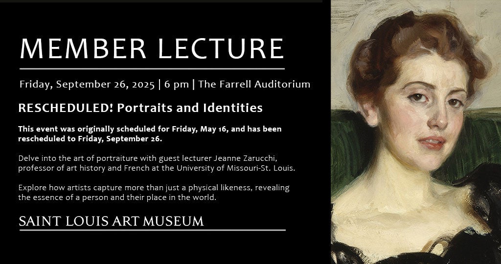 Member Lecture - Portraits and Identities