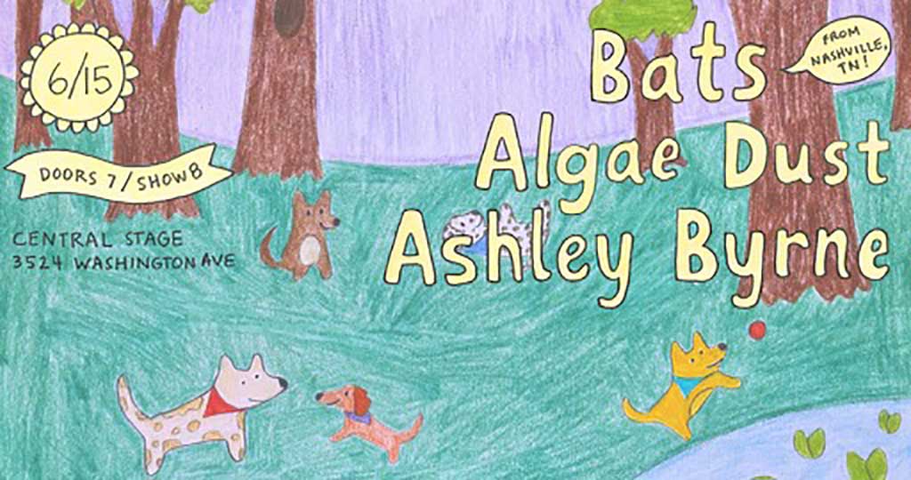 ASHLEY BYRNE, BATS, ALGAE DUST