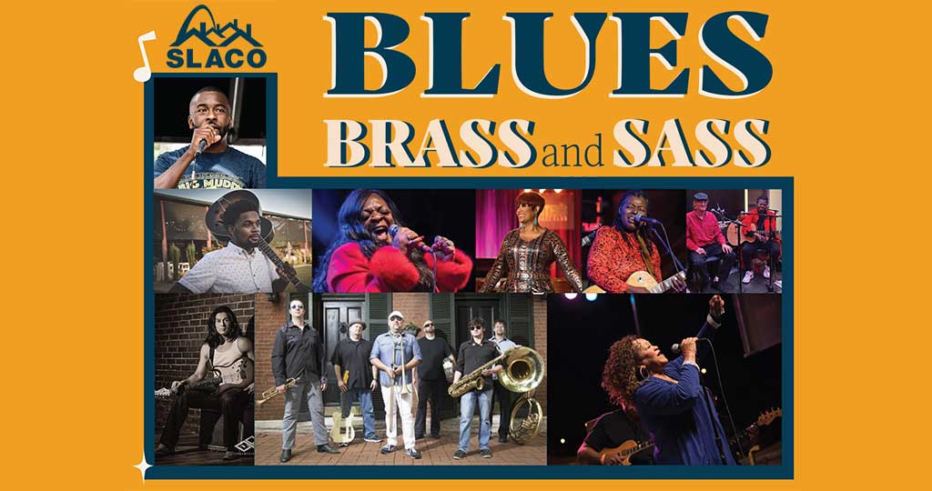 BLUES, BRASS, AND SASS