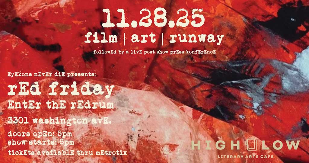 EyEkons nEvEr diE prEsEnts : rEd friday “EntEr thE rEdrum” 