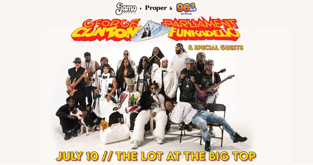 GEORGE CLINTON & PARLIAMENT FUNKADELIC AT THE LOT