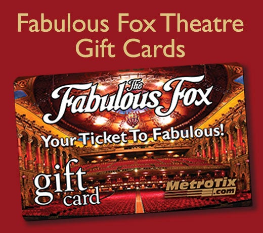 More Info for Fox Theatre Gift Card