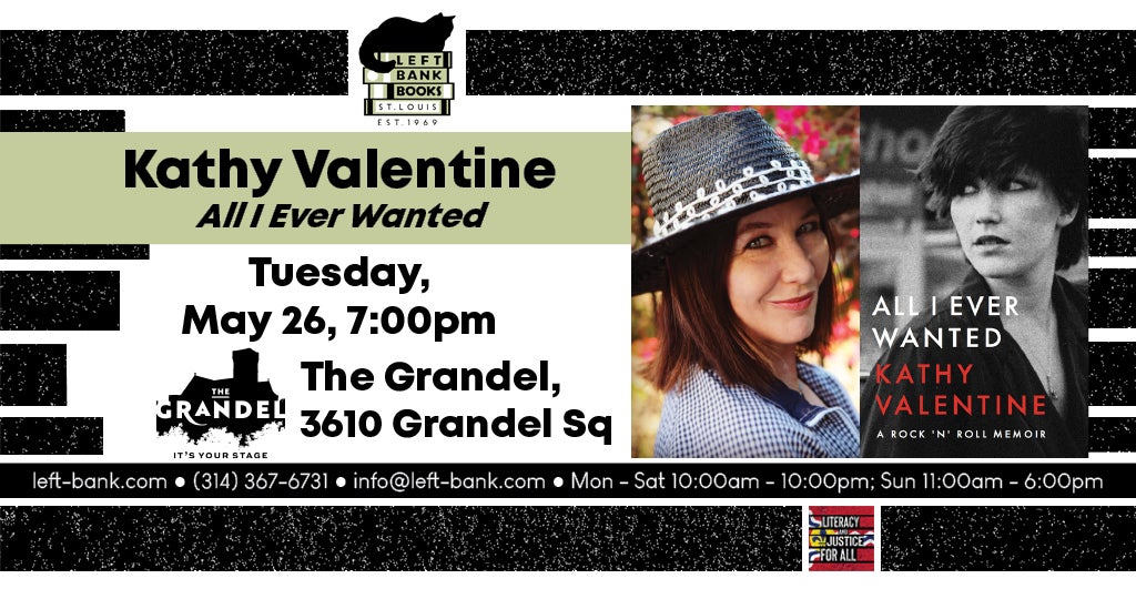 KATHY VALENTINE (CANCELLED)