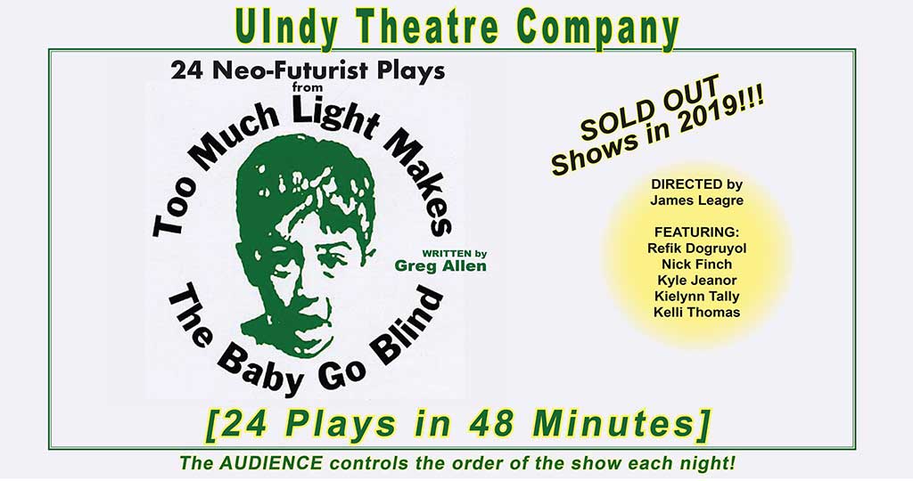 TOO MUCH LIGHT MAKES THE BABY GO BLIND